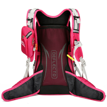 Žygio kuprinė iš nailono, kvėpuojanti, su oro pagalvės dirželio sistema, poliesterio pamušalas, skirta lauko sportui