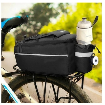 Задна чанта за планински велосипед, модел Ys-387, полиестер, 8 л капацитет, с подплата