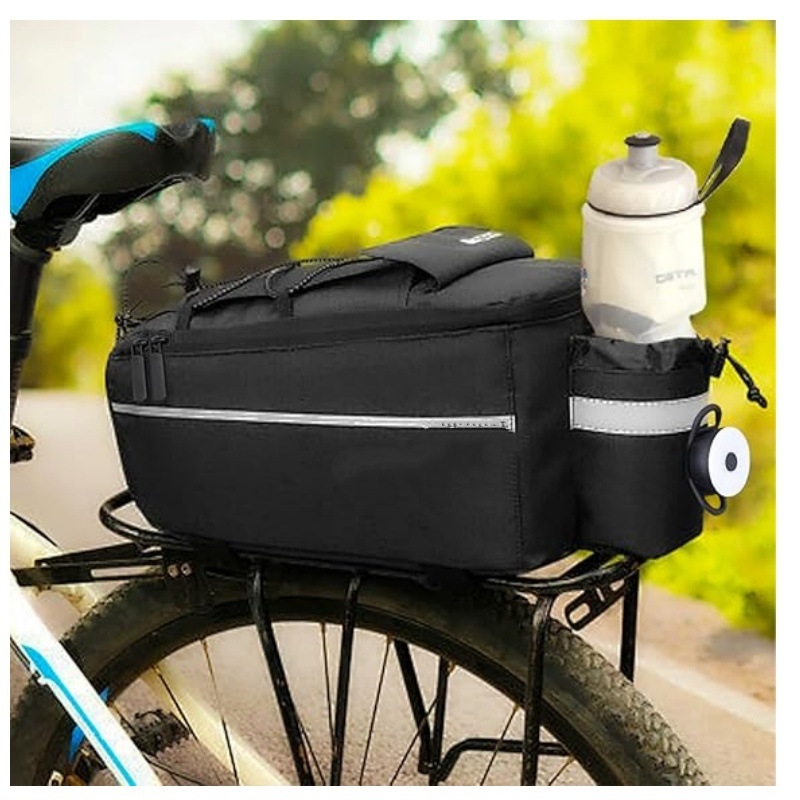 Задна чанта за планински велосипед, модел Ys-387, полиестер, 8 л капацитет, с подплата