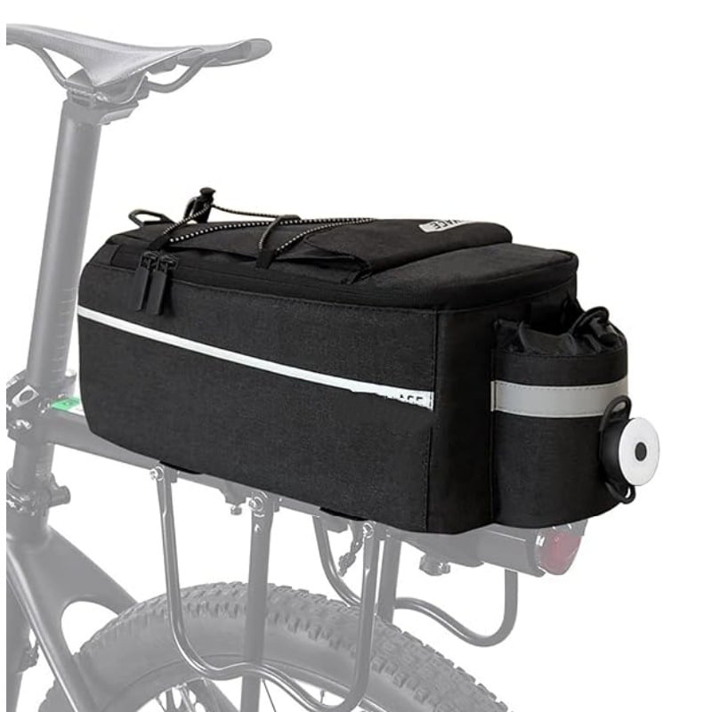 Задна чанта за планински велосипед, модел Ys-387, полиестер, 8 л капацитет, с подплата