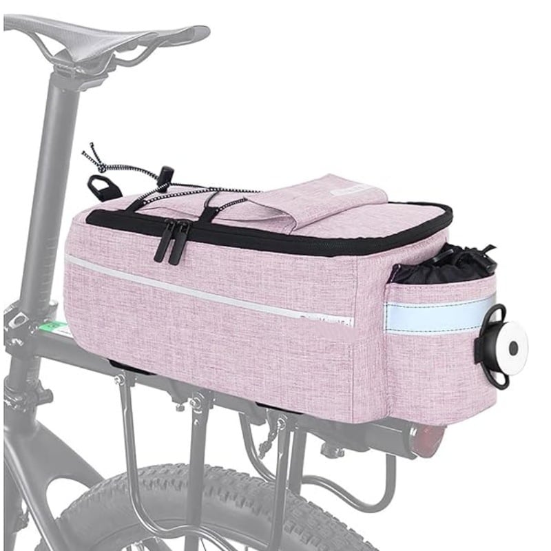 Задна чанта за планински велосипед, модел Ys-387, полиестер, 8 л капацитет, с подплата