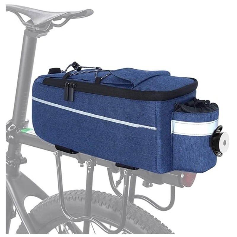 Задна чанта за планински велосипед, модел Ys-387, полиестер, 8 л капацитет, с подплата