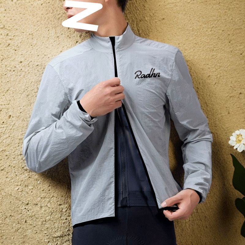 Szélálló kerékpáros dzseki, uniszex, hosszú ujjú, gyorsan száradó, téli használatra