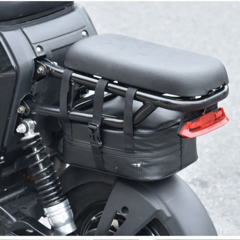 Чанта за електрически велосипед със странични отделения и задно висящо отделение, универсална голяма вместимост