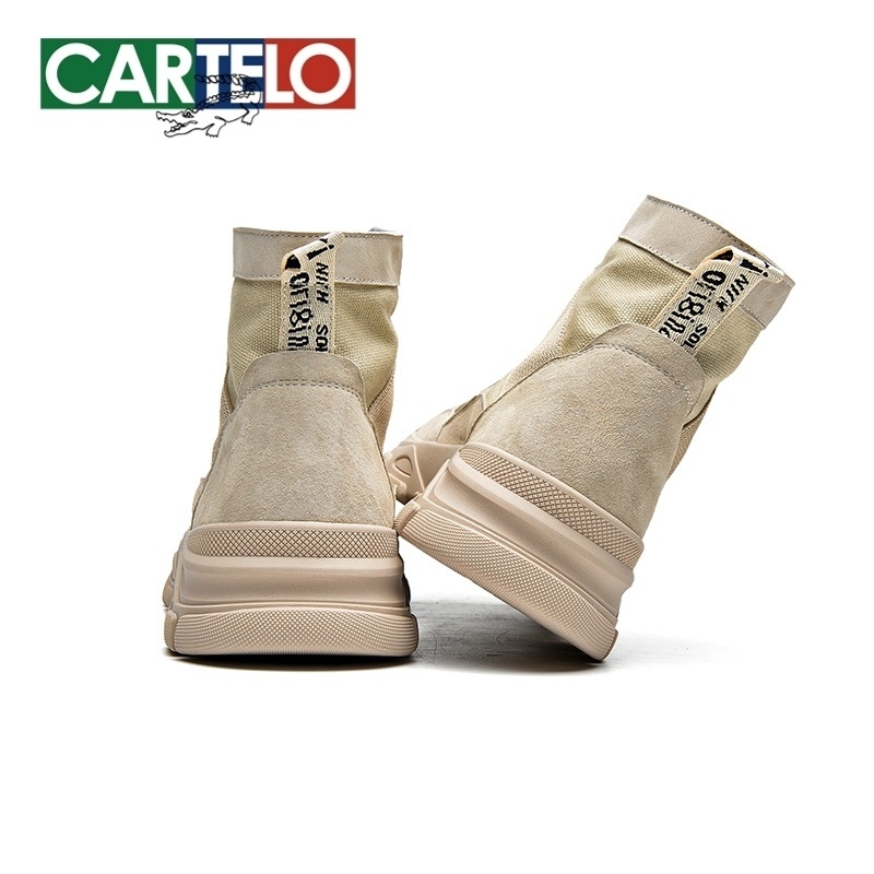 Martin batai aukšti, kvėpuojantys, suede apdaila, gumos padas, apvali nosis