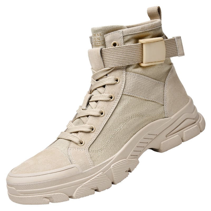 Martin batai aukšti, kvėpuojantys, suede apdaila, gumos padas, apvali nosis