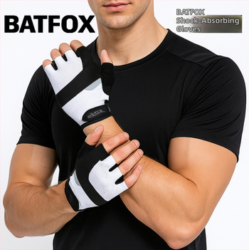 Mănuși pentru ciclism - Nailon, Batfox/Bat civet, Adulți, Unisex