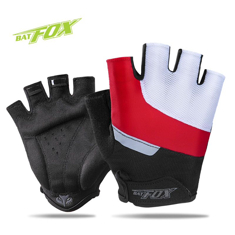 Mănuși pentru ciclism - Nailon, Batfox/Bat civet, Adulți, Unisex