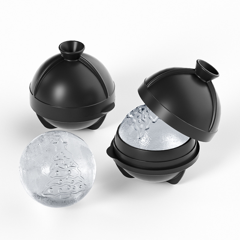 EHUNT φόρμα σιλικόνης για μπάλες πάγου ουίσκι, χωρητικότητα 90 ml, με εκτυπωμένο λογότυπο, δυνατότητα προσαρμογής