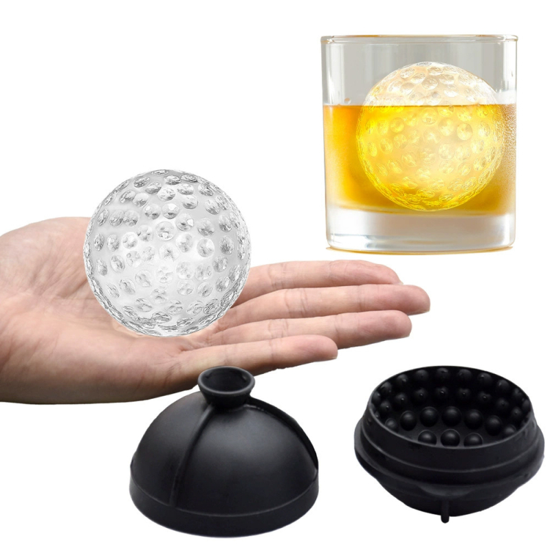 EHUNT φόρμα σιλικόνης για μπάλες πάγου ουίσκι, χωρητικότητα 90 ml, με εκτυπωμένο λογότυπο, δυνατότητα προσαρμογής