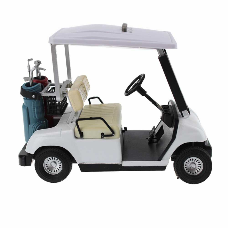 Модел на голф количка – сплавен модел за бюро, декоративна настолна фигура, модерен минималистичен стил crestgolf