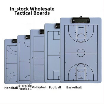 PVC тактическа дъска за спортове, подходяща за тенис на маса, голф, билярд, волейбол и лекоатлетика, с печатано лого, 40 бр. в кутия