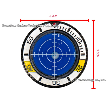 Κλιπ καπέλου γκολφ με μαγνητικό μαρκαδόρο για τη μπάλα και φυσαλίδα επιπέδου – Πλαστικό