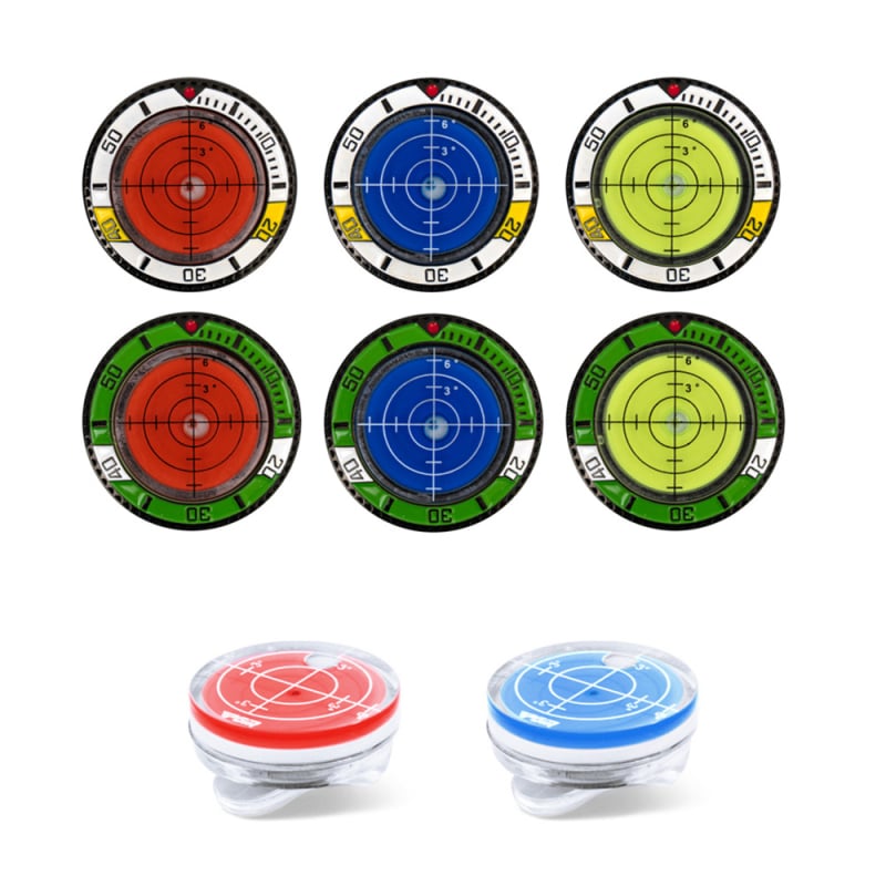 Κλιπ καπέλου γκολφ με μαγνητικό μαρκαδόρο για τη μπάλα και φυσαλίδα επιπέδου – Πλαστικό