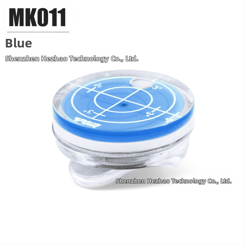 Κλιπ καπέλου γκολφ με μαγνητικό μαρκαδόρο για τη μπάλα και φυσαλίδα επιπέδου – Πλαστικό