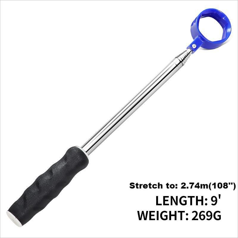 Εργαλείο συλλογής μπάλας γκολφ WENWANG, από ανοξείδωτο χάλυβα και πλαστικό, προσαρμοσμένο λογότυπο, δυνατότητα ιδιωτικής ετικέτας