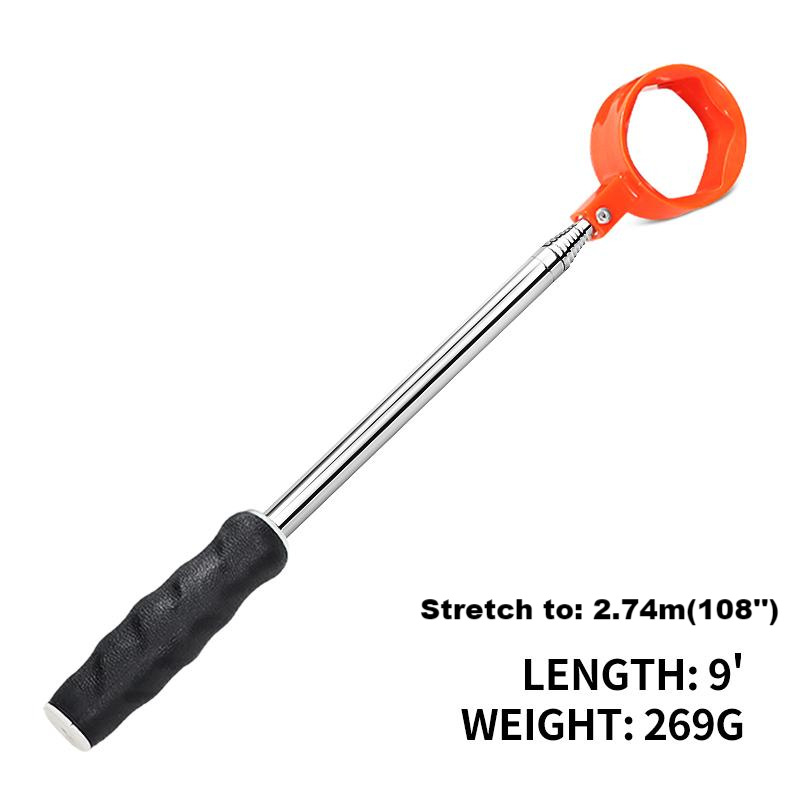 Εργαλείο συλλογής μπάλας γκολφ WENWANG, από ανοξείδωτο χάλυβα και πλαστικό, προσαρμοσμένο λογότυπο, δυνατότητα ιδιωτικής ετικέτας