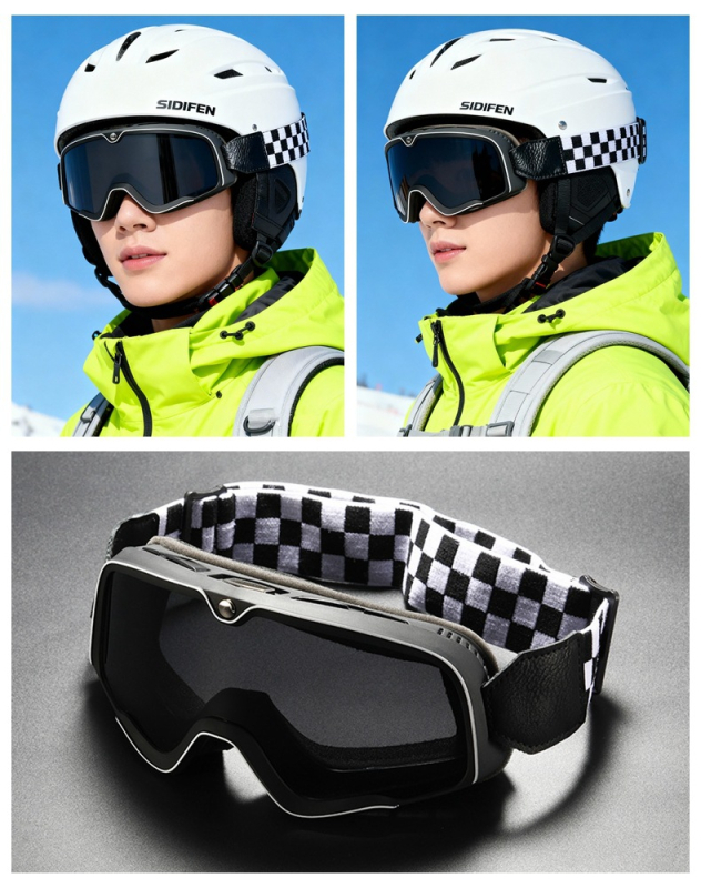 Ски очила Stephen – TPU материал, анти-замъгляване, ветроустойчиви, водоустойчиви, защита на очите, за възрастни