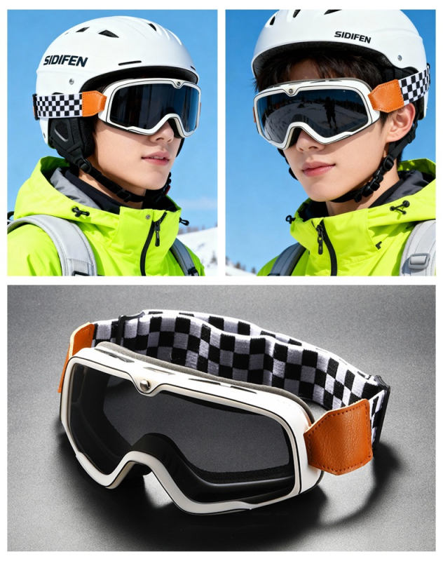 Ски очила Stephen – TPU материал, анти-замъгляване, ветроустойчиви, водоустойчиви, защита на очите, за възрастни