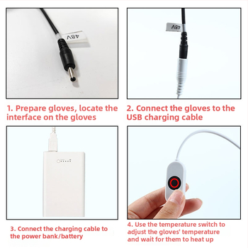 Skijaške rukavice - Unisex, do -40°C, otporne na vjetar i vodu, poliester, kompatibilne s dodirnim zaslonom