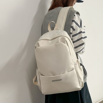 Miško stiliaus didelės talpos kuprinė su nešiojamojo kompiuterio ir kameros kišenėmis, nailonas, užtrauktukas, mezzanine skirsnis