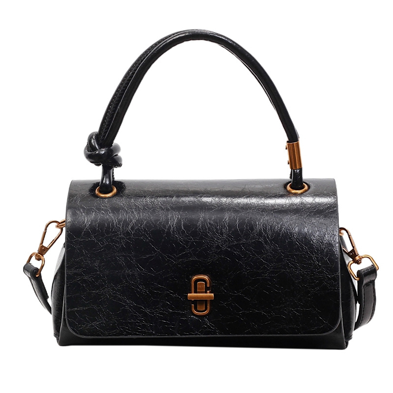 Ženska crossbody torbica od glatke kože s voskom – blistav dojam, gradski stil, svakodnevna upotreba, srednje veličine