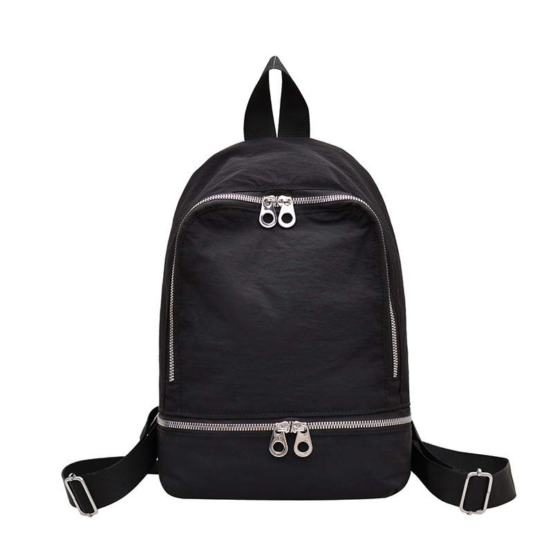 Mugursoma, Korejas stilā ultra viegla, nylons, ietilpība zem 20 l, elpojoša, sievietēm