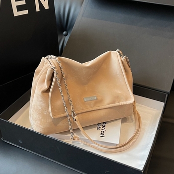 Geantă Tote din PU, stil urban minimalist, formă vertical pătrată, închidere cu fermoar, buzunar intern cu fermoar și buzunar pentru telefon