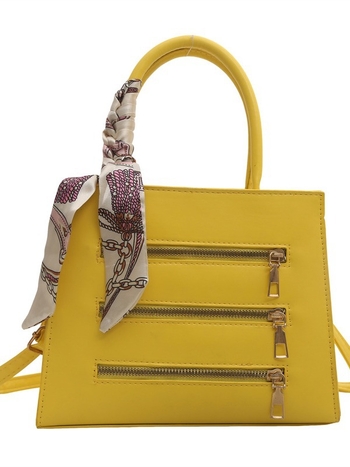 Geantă pătrată cu fermoar, material PU, formă orizontală pătrată, buzunar intern pentru telefon, curea de umăr unică