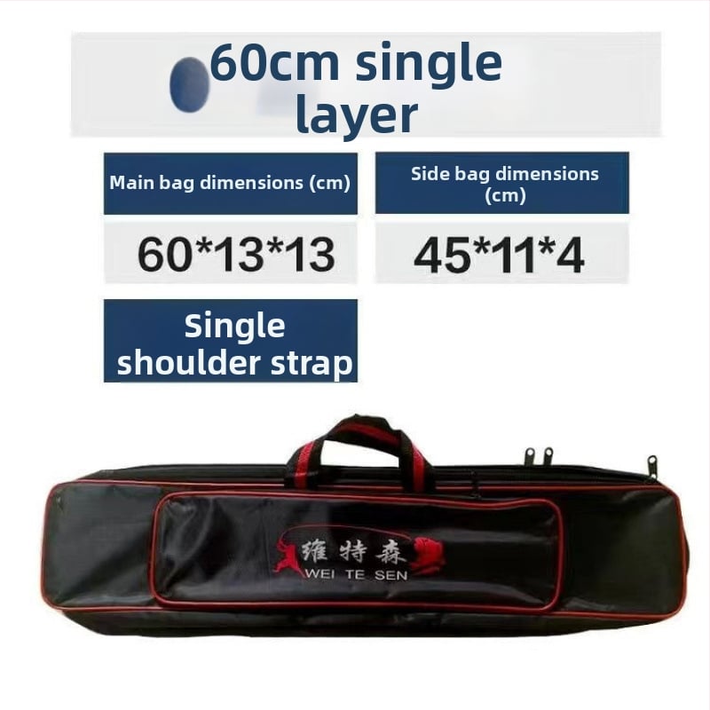 Geantă pentru echipamente de pescuit și geantă pentru undițe — depozitare multifuncțională, material PVC, neimpermeabilă