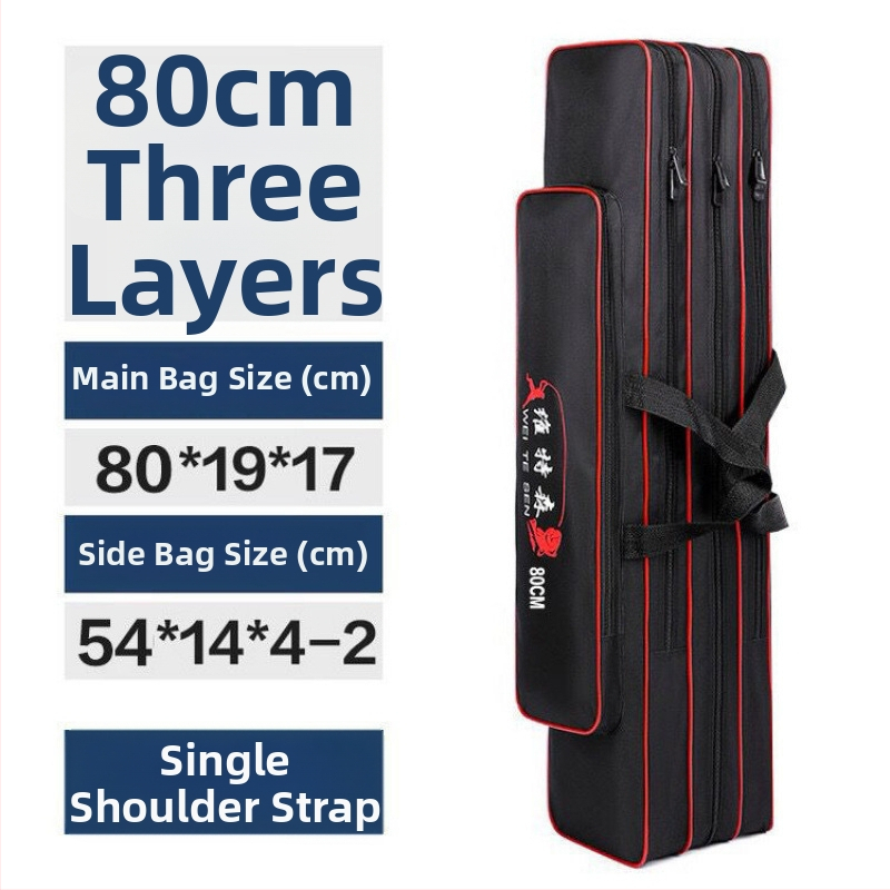 Geantă pentru echipamente de pescuit și geantă pentru undițe — depozitare multifuncțională, material PVC, neimpermeabilă