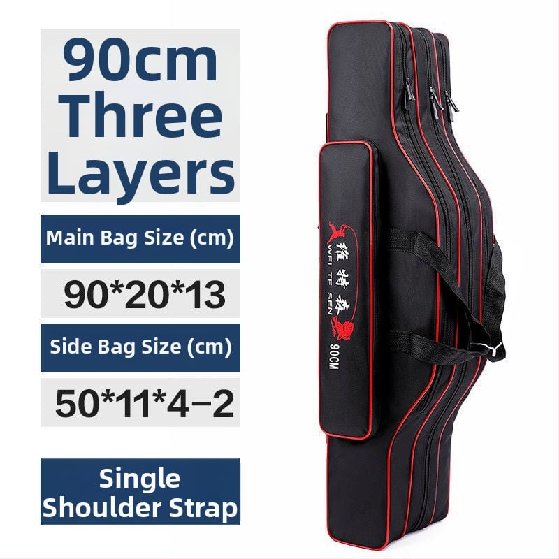 Geantă pentru echipamente de pescuit și geantă pentru undițe — depozitare multifuncțională, material PVC, neimpermeabilă