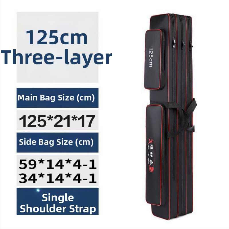 Geantă pentru echipamente de pescuit și geantă pentru undițe — depozitare multifuncțională, material PVC, neimpermeabilă