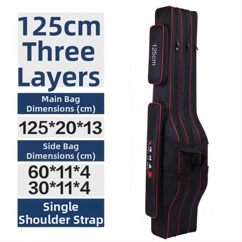 Geantă pentru echipamente de pescuit și geantă pentru undițe — depozitare multifuncțională, material PVC, neimpermeabilă