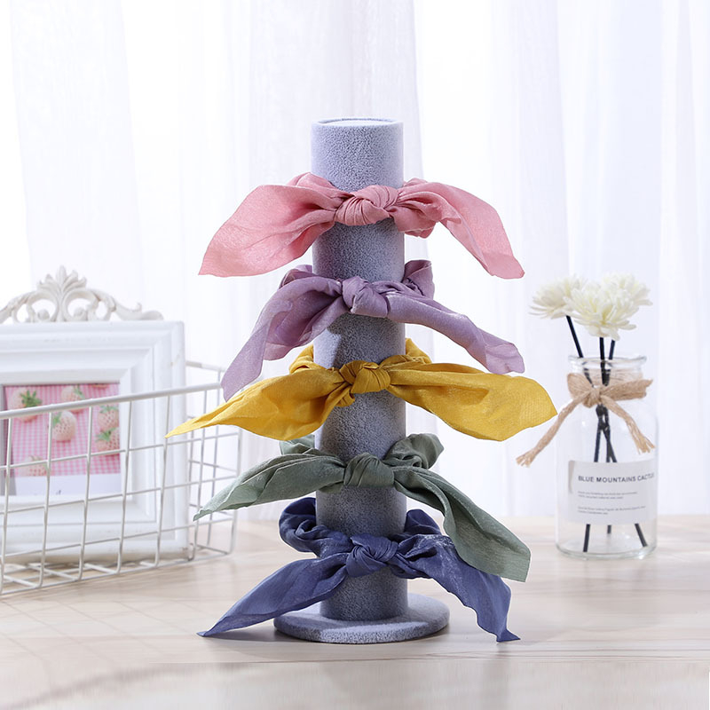 Raft de bijuterii cu husă velur, țeavă PVC + flanelă, stil Chaotianzhu, marcă Jian Cheng