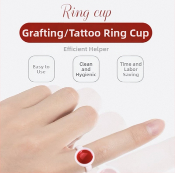 Λευκό κυπελλάκι από σκληρό πλαστικό για επεκτάσεις βλεφαρίδων, μεγάλο μέγεθος, με διαχωριστικό μοτίβο (Προέλευση: Γκουαντζού; Μάρκα: Άλλο; Κατάλληλο για: Γενικό; Εισαγωγή: Όχι; Ιδιωτικές ετικέτες: Όχι)