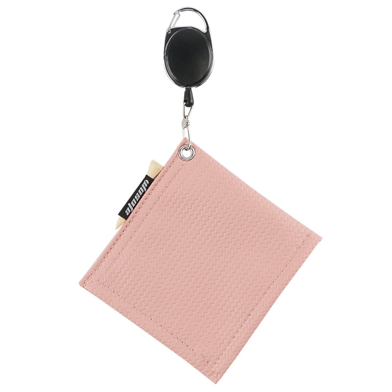 Wosofe Δερμάτινο πανί καθαρισμού γκολφ κλαμπ, εκτύπωση λογοτύπου, προσαρμογή, ιδιωτική ετικέτα διαθέσιμη