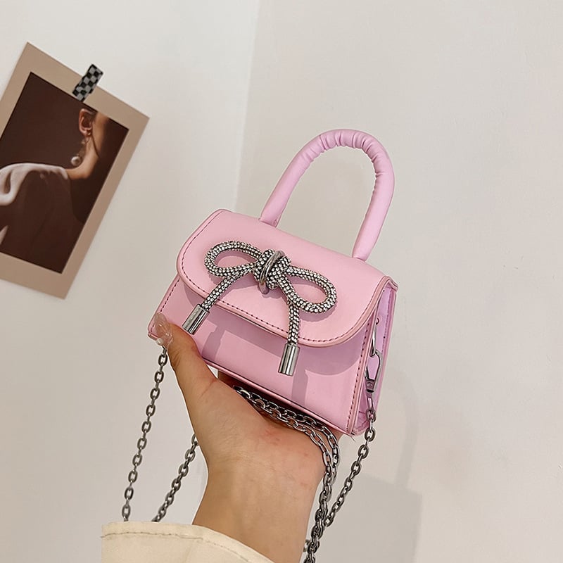 Γυναικεία τσάντα PU με καπάκι, οριζόντιου τετράγωνου σχήματος, μαγνητικό κλείσιμο, εσωτερική θήκη για κινητό