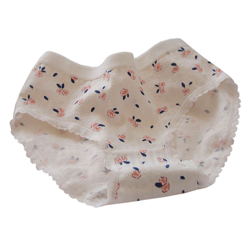 Slips din bumbac pentru femei, talie medie, căptușeală din bumbac, 90–95% bumbac, țesătură 40s