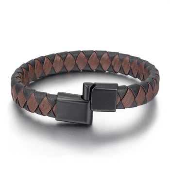 Гривна от сплав с електроплатинено покритие, унисекс, геометричен дизайн, персонализация по заявка