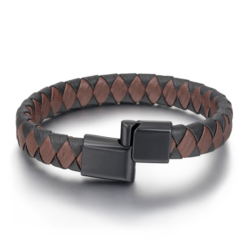 Гривна от сплав с електроплатинено покритие, унисекс, геометричен дизайн, персонализация по заявка