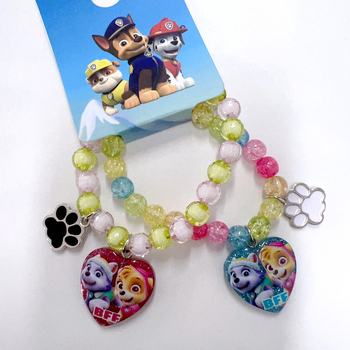 Детски комплект ръчен накит от смола – пластмасов материал, карикатурен дизайн, ръчен накит, лято 2025