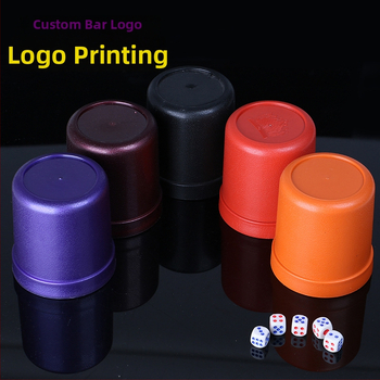 Κύπελλο Ζαριών Double sword, PP υλικό, στρογγυλεμένες γωνίες, σχήμα Άλλο