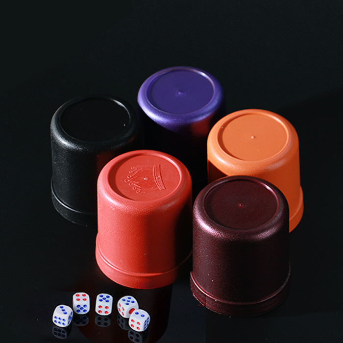 Κύπελλο Ζαριών Double sword, PP υλικό, στρογγυλεμένες γωνίες, σχήμα Άλλο