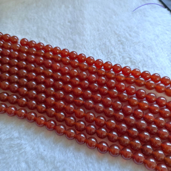 7A+ achát gyöngyök, kör alakú, csiszolás és polírozás, nemes mintázat