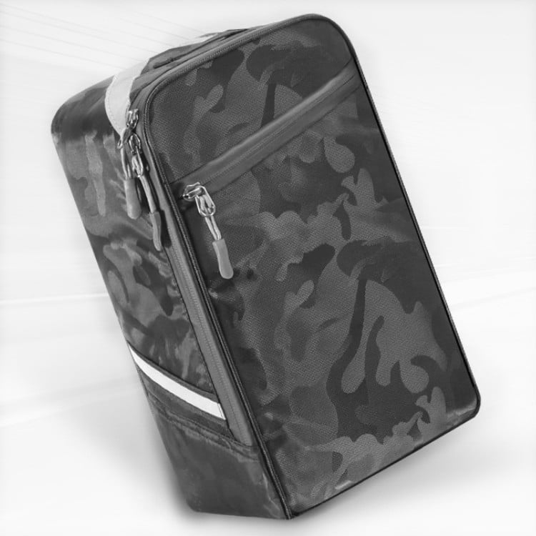 Sac pentru portbagajul bicicletei, 6L, impermeabil, poliester, model N577, căptușit