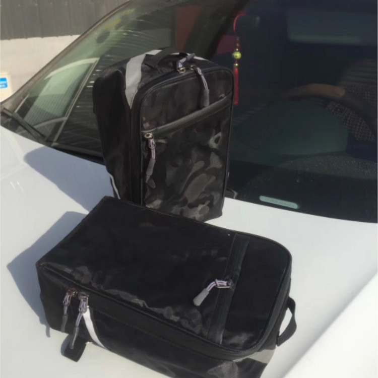 Sac pentru portbagajul bicicletei, 6L, impermeabil, poliester, model N577, căptușit