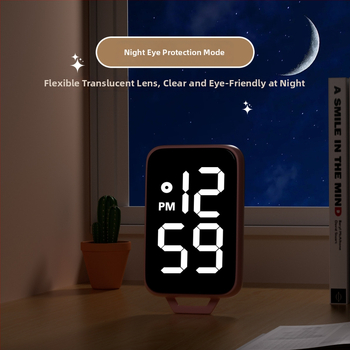 Ρολόι-κλειδοθήκη καρτών με τετράγωνο καντράν – ηλεκτρονικός μηχανισμός, αριθμητική ένδειξη, αδιάβροχο έως 10 μ