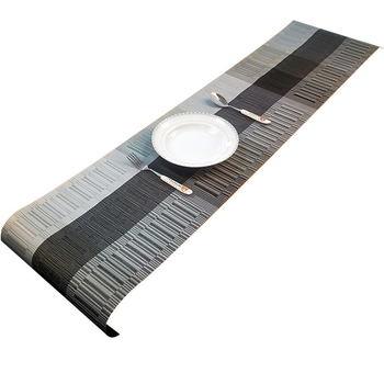 PVC podloga za stol širine 30 cm, duga japanskog stila, toplotnoizolacijska podloga, za kućnu upotrebu, jednobojna.