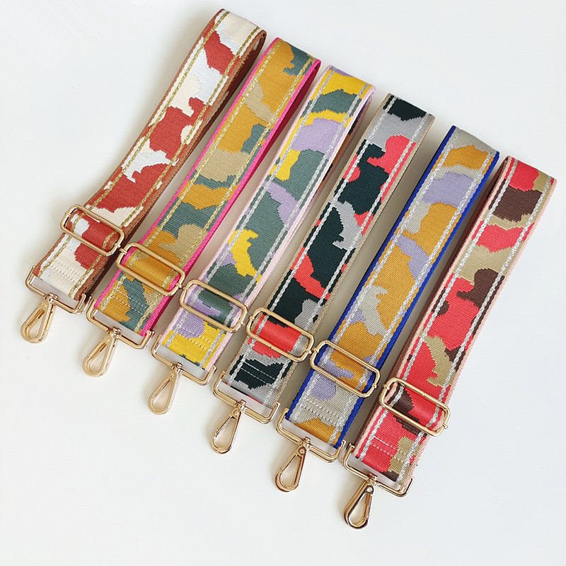 Полиестерна презрамка за чанти Langrong, райета, износоустойчива, намалява натоварването, лято 2024